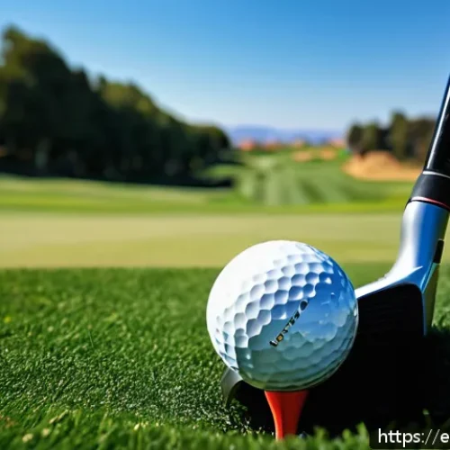Home 17 골프 중고 클럽 시장 트렌드 - A detailed close-up of a well-maintained used TaylorMade driver golf club resting on green grass, sh...